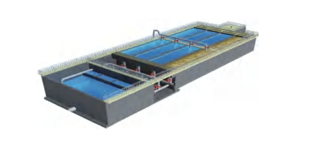 FILTER BRICK OF DEEP BED DENITRIFICATION FILTER (T TYPE）